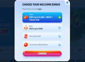 Nomini casino registration and create account